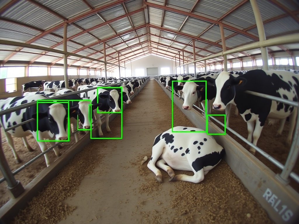 Dairy barn camera
