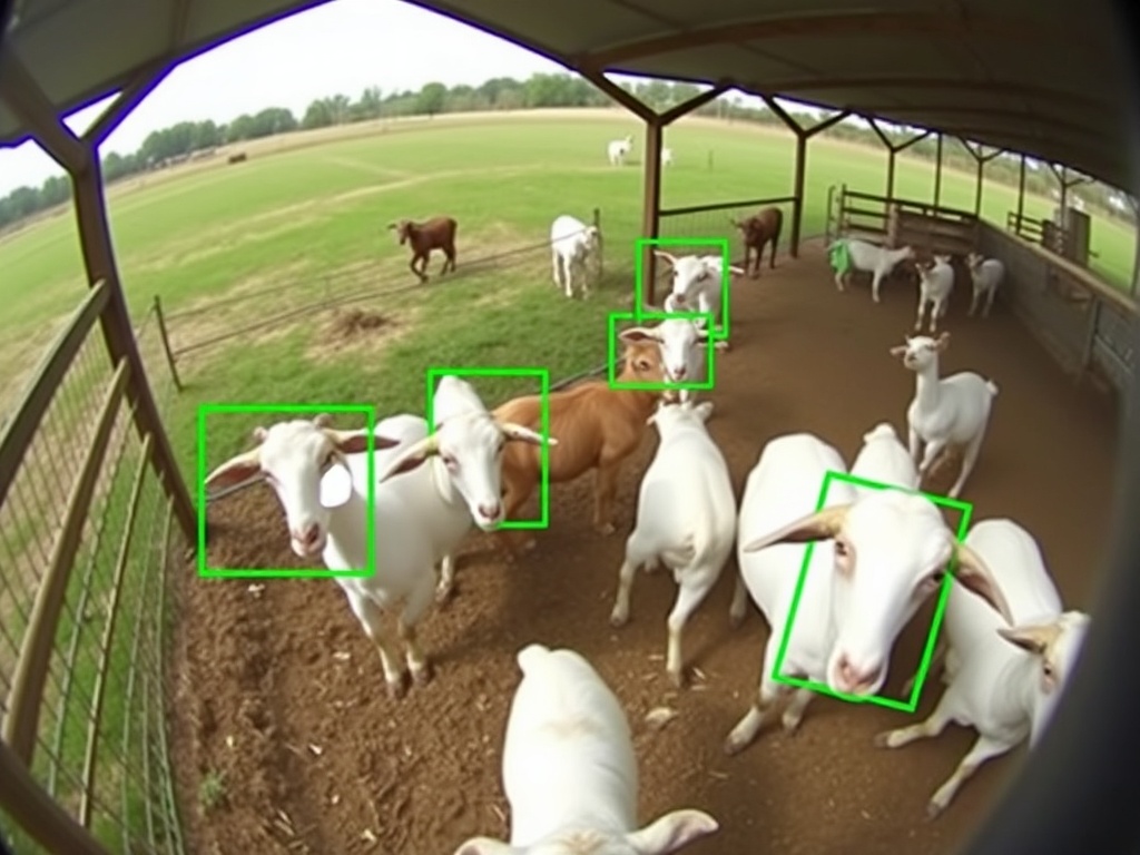 Goat barn camera